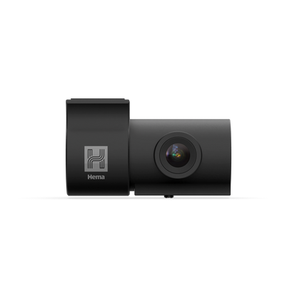 2K QHD Discreet Barrel Dash Camera and 1080p Rear Camera With Built-in GPS and Wi-Fi