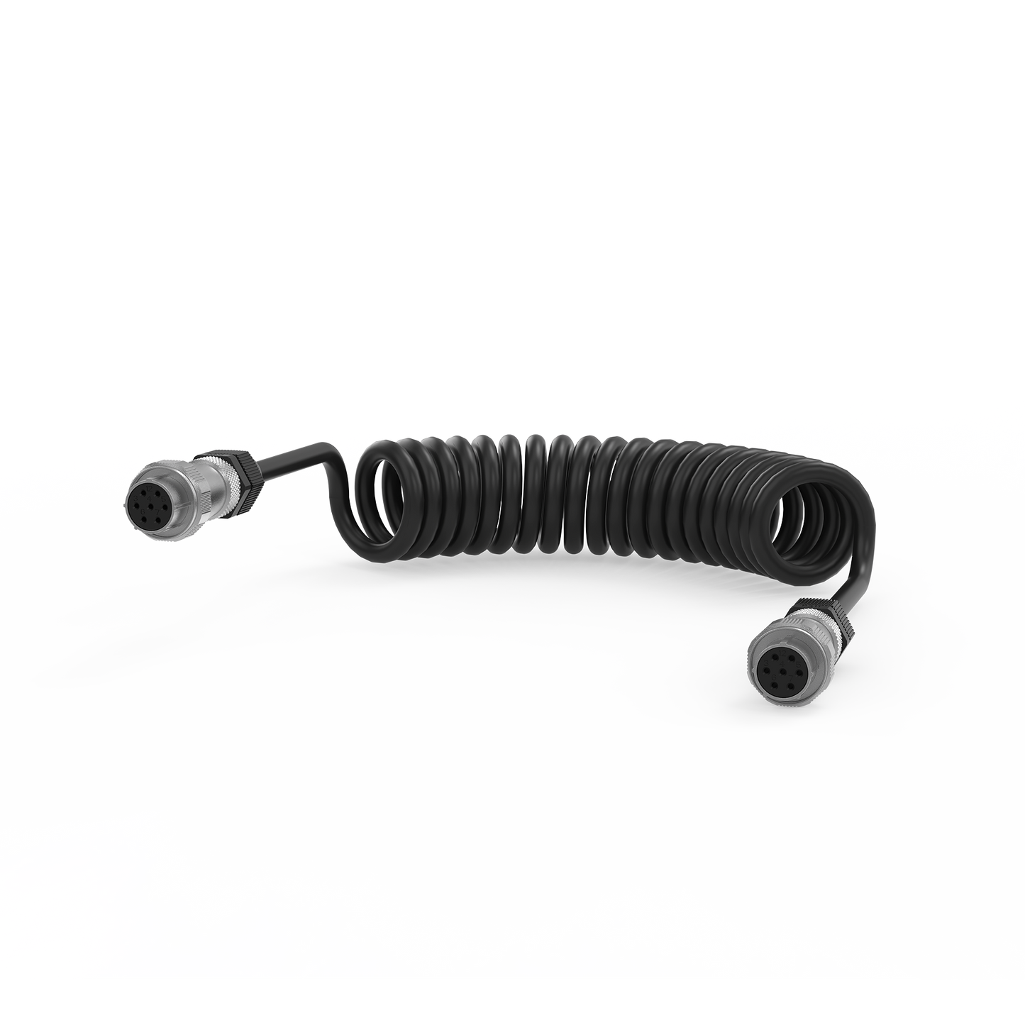 Heavy-duty 2m Coiled WOZA Cable