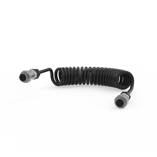 Heavy-duty 2m Coiled WOZA Cable