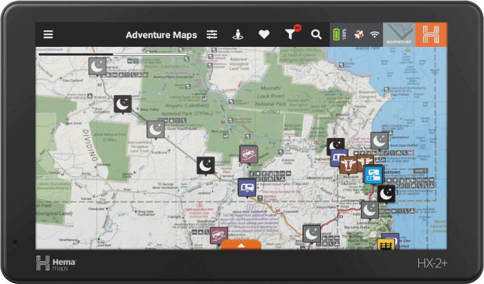 Hema HX-2+ GPS Navigator