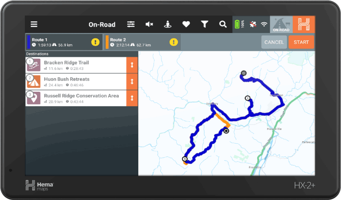 Hema HX-2+ GPS Navigator